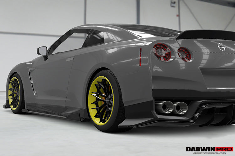 2008-2022 Nissan GTR R35 CBA/DBA/EBA BKSS Style Carbon Fiber Trunk Spoiler - DarwinPRO Aerodynamics