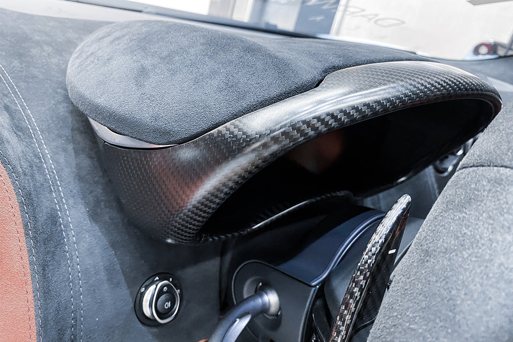 2015-2021 McLaren 540c/570s/570gt/600lt Dry Carbon Fiber Instrument Surround Panel Cover - DarwinPRO Aerodynamics