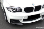  2008-2013 BMW 1M AF Style Carbon Fiber Front Lip Spiliter - Carbonado 