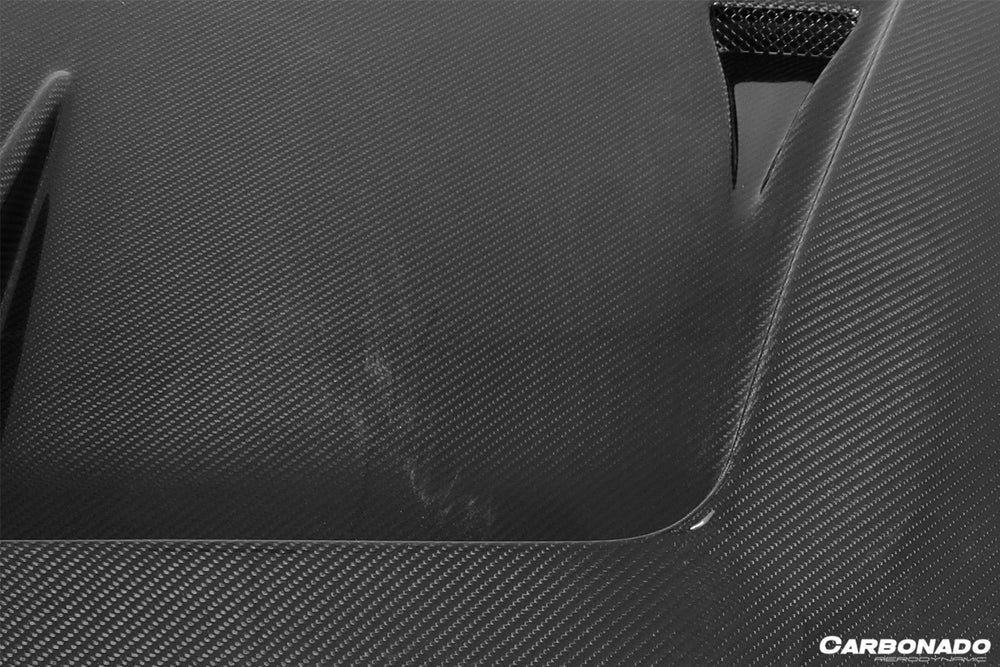 2009-2016 Nissan GTR R35 CBA/DBA LII Style Carbon Fiber Hood - Carbonado