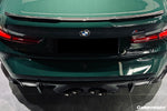  2021-UP BMW M3 G80 MP Style Carbon Fiber Middle Rear Lip with Caps - DarwinPRO Aerodynamics 