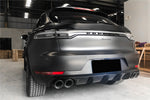  2018-2021 Porshe Macan TA Style Carbon Fiber Rear Decklid Spoiler - DarwinPRO Aerodynamics 