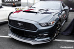  2014-2017 Ford Mustang Rsh Style Carbon Fiber Front Lip - Carbonado 