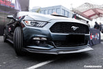  2014-2017 Ford Mustang Rsh Style Carbon Fiber Front Lip - Carbonado 
