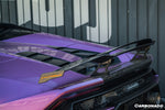  2015-2020 Lamborghini Huracan LP610/LP580 MD Style Carbon Fiber Trunk Spoiler w/ Base - DarwinPRO Aerodynamics 