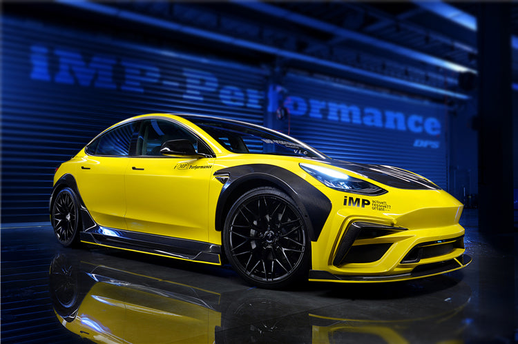 Tesla Model 3 Highland 2024+ aftermarket parts carbon fiber body kit –  Performance SpeedShop