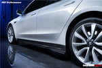  2017-2023 Tesla Model 3 IMP Performance Carbon Fiber Side Skirts 