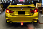  2014-2020 BMW M3 F80 & M4 F82 KNF Style Rear Diffuser - DarwinPRO Aerodynamics 