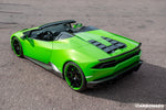  2015-2020 Lamborghini Huracan LP610/LP580 NVT Style Carbon Fiber Trunk Spoiler - Carbonado 