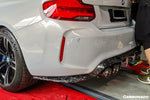  2016-2020 BMW M2 F87 VRS Style Carbon FIber Rear Lip - DarwinPRO Aerodynamics 