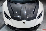  2015-2020 Lamborghini Huracan LP610/LP580 BKSS Style Carbon Fiber Hood - DarwinPRO Aerodynamics 
