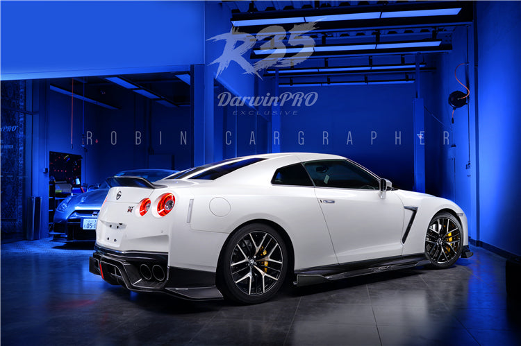 2008-2022 Nissan GTR R35 CBA/DBA/EBA BKSS Style Carbon Fiber Trunk Spoiler - DarwinPRO Aerodynamics