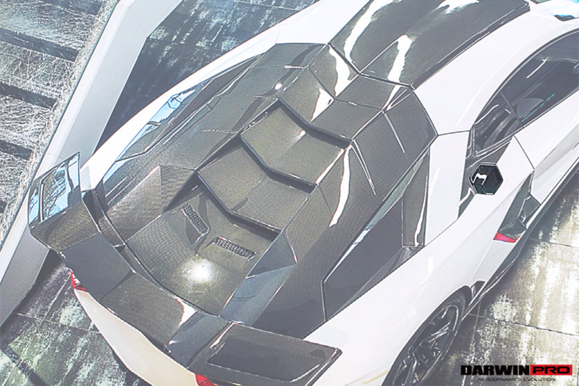 2011-2016 Lamborghini Aventador LP700 Coupe Carbon Fiber Gas Cap Repalcement - DarwinPRO Aerodynamics