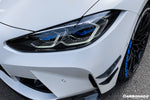 2021-UP BMW M3 G80 M4 G82/G83 MP Style Dry Carbon Fiber Front Canards - DarwinPRO Aerodynamics 