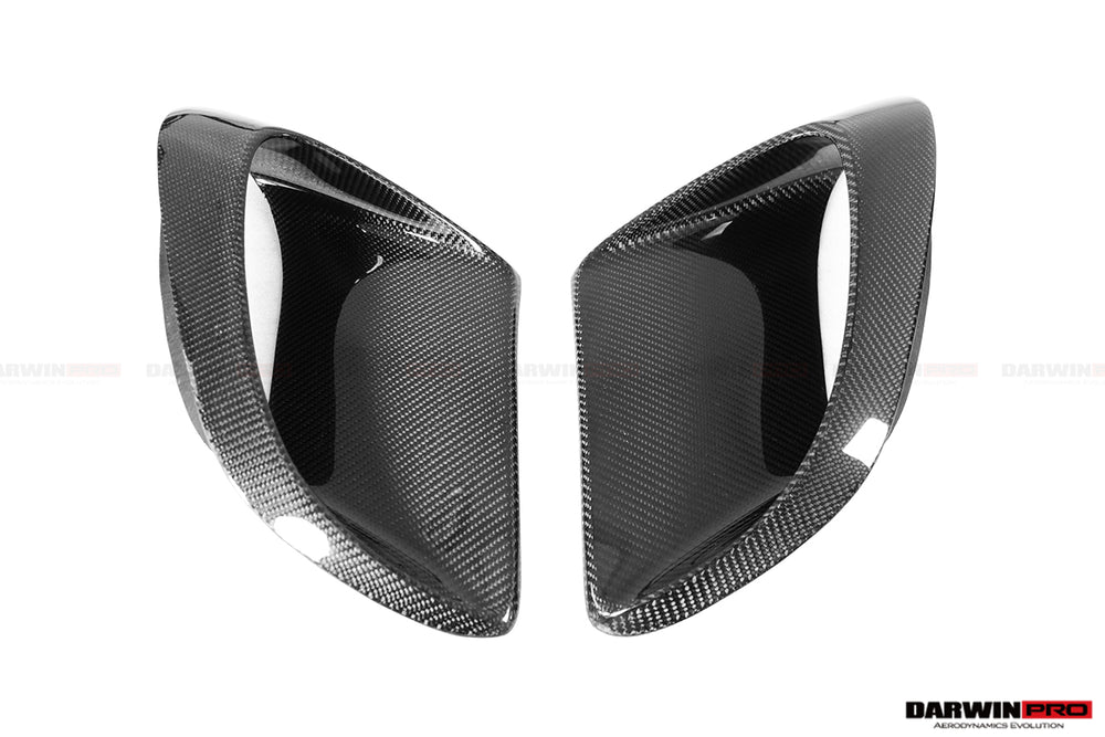 2013-2019 Porsche 991 Turbo/S GT2RS Style Carbon Fiber Quarter Panel Side Scoops - DarwinPRO Aerodynamics
