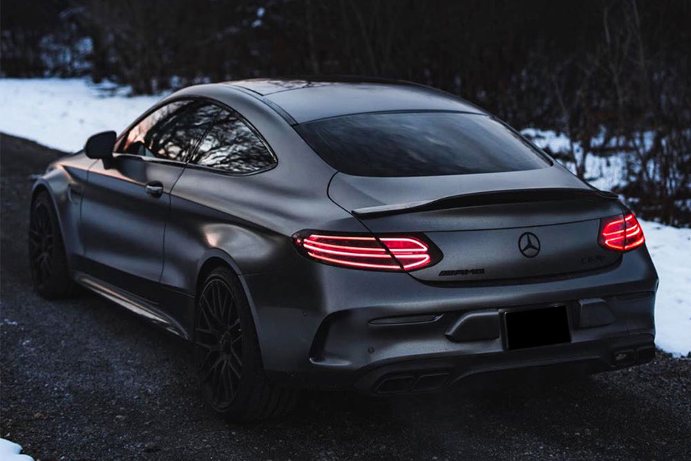 2015-2021 Mercedes Benz C-Class W205 Coupe PS Style Trunk Spoiler 2015-2021 Mercedes Benz C-Class W205 Coupe PS Style Trunk Spoiler