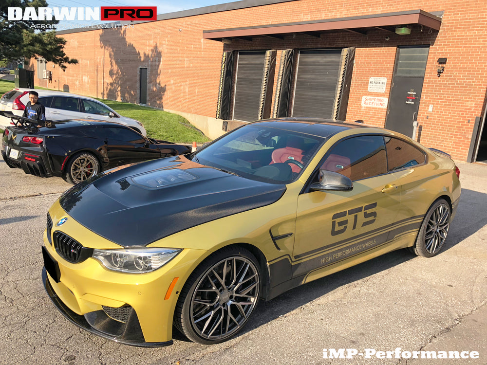 2014-2019 BMW M3/M4 IMP Style Hood - DarwinPRO Aerodynamics