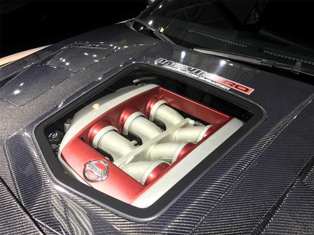 2008-2016 Nissan GTR R35 CBA/DBA IMP Performance Carbon Fiber Hood - DarwinPRO Aerodynamics