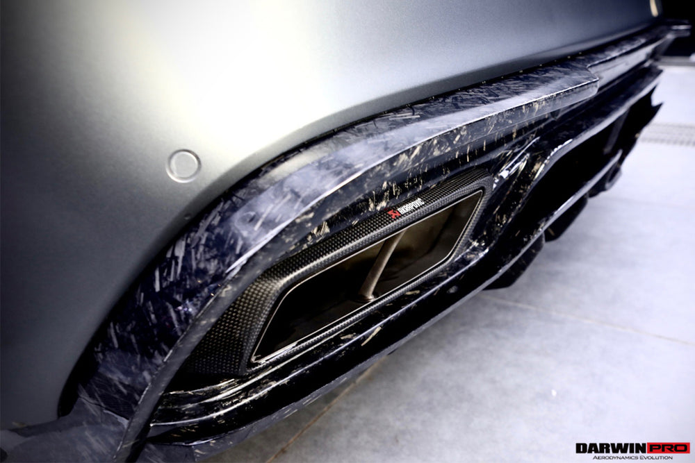 2015-2021 Mercedes Benz W205 C63/S AMG Sedan IMP Performance Carbon Fiber Rear Diffuser - DarwinPRO Aerodynamics