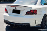  2008-2013 BMW 1M RZ Style Carbon FIber Rear Lip - Carbonado 