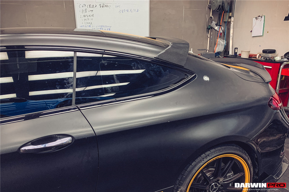 2015-2021 Mercedes Benz C-Class W205 Coupe IMP Performance Carbon Fiber Roof Spoiler - DarwinPRO Aerodynamics