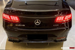  2014-2021 Mercedes Benz C217 S63/S65 AMG Coupe BKSS Style Carbon Fiber Rear Diffuser - DarwinPRO Aerodynamics 