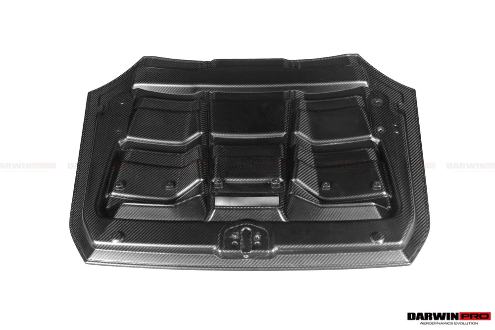 2019-2022 Lamborghini Huracan EVO Spyder OD Style Dry Carbon Engine Trunk - DarwinPRO Aerodynamics