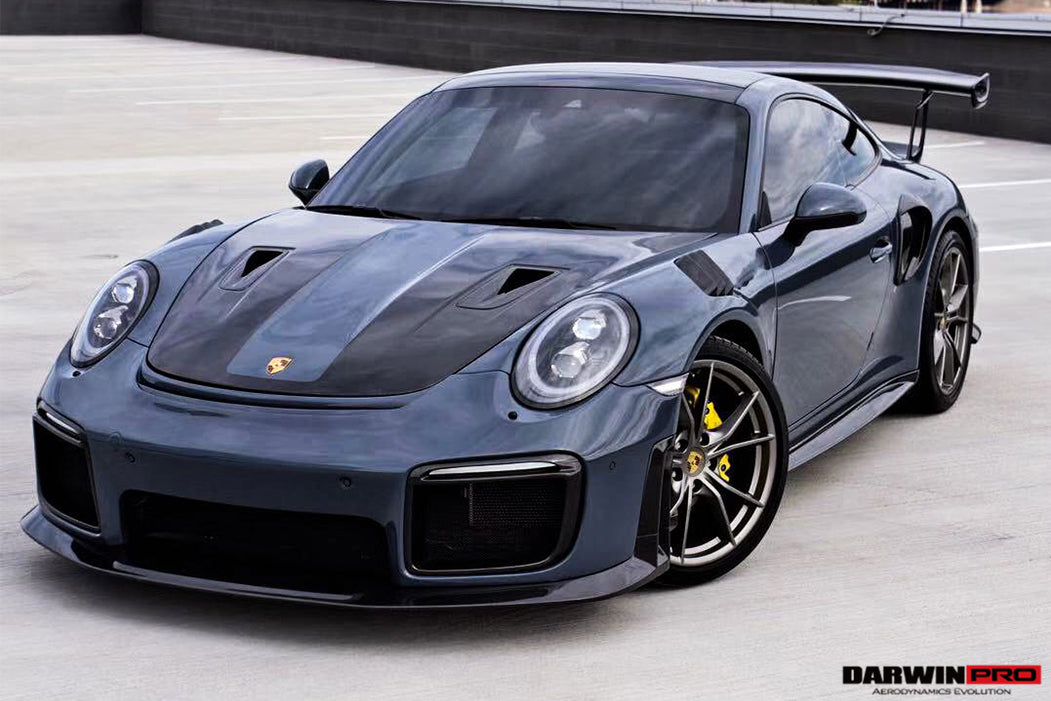 2016-2018 Porsche 911 991.2 Carrera/Targa 4/4S GT2RS Style Side Skirts - DarwinPRO Aerodynamics