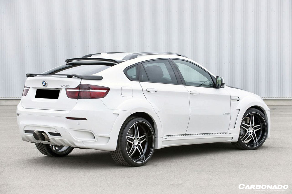2009-2014 BMW E71 X6/X6M HM Style Carbon Fiber Trunk Spoiler - Carbonado
