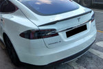  2012-2015 Tesla S Pre-facelift RS Style Carbon Fiber Trunk Spoiler - Carbonado 