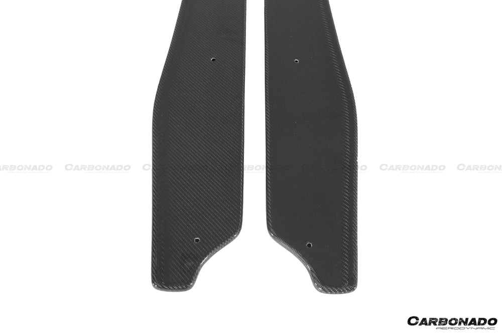 2015-2020 Lamborghini Huracan LP610/LP580 DE Style Side Skirts - Carbonado