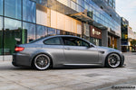  2008-2012 BMW M3 E92/E93 ET Style Carbon Fiber Side Skirts Under Board - Carbonado 