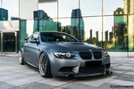  2008-2012 BMW M3 E92/E93 ET Style Carbon Fiber Side Skirts Under Board - Carbonado 