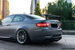  2008-2012 BMW M3 E92/E93 VA Style Carbon Fiber Rear Diffuser with Lip - Carbonado 