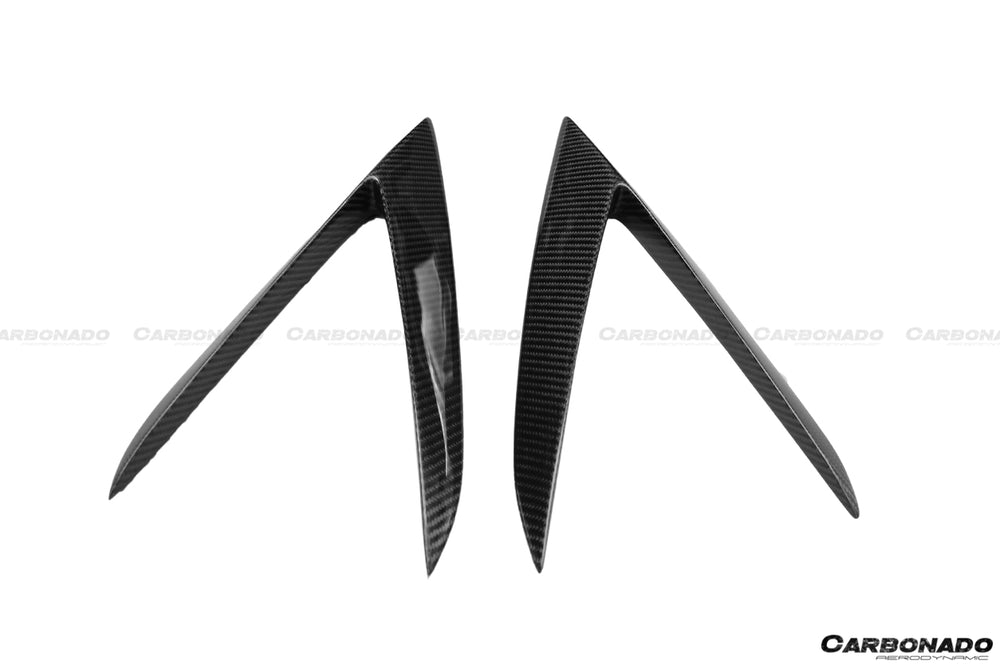 2015-2020 Lamborghini Huracan LP610 RZS Style Side Skirts Vent Canards - DarwinPRO Aerodynamics