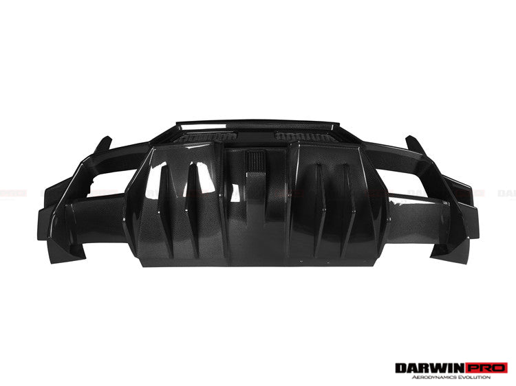 2009-2014 Lamborghini Gallardo BKSS Style Rear Bumper - DarwinPRO Aerodynamics