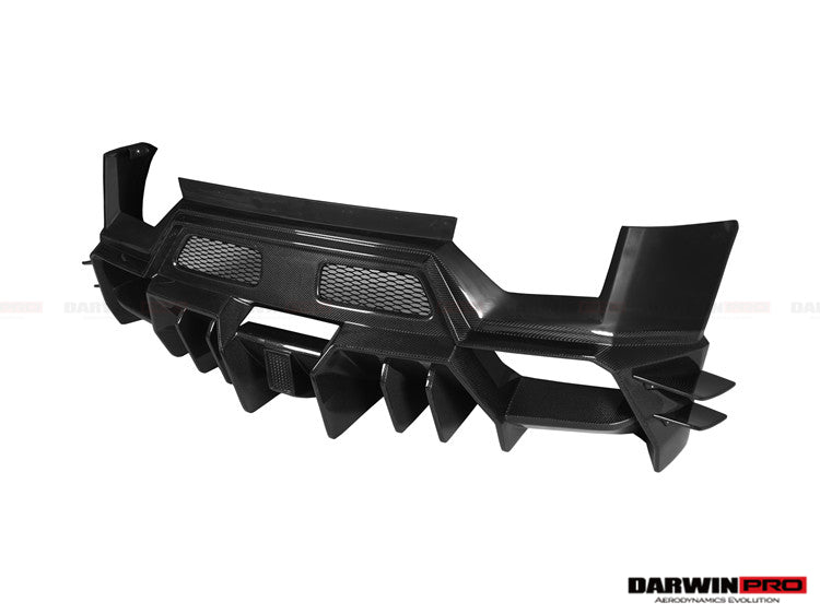 2004-2008 Lamborghini Gallardo IRON Style Rear Bumper - DarwinPRO Aerodynamics