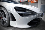  2017-2020 McLaren 720s Carbon Fiber Front Bumper Side Air Vents Replacement - DarwinPRO Aerodynamics 