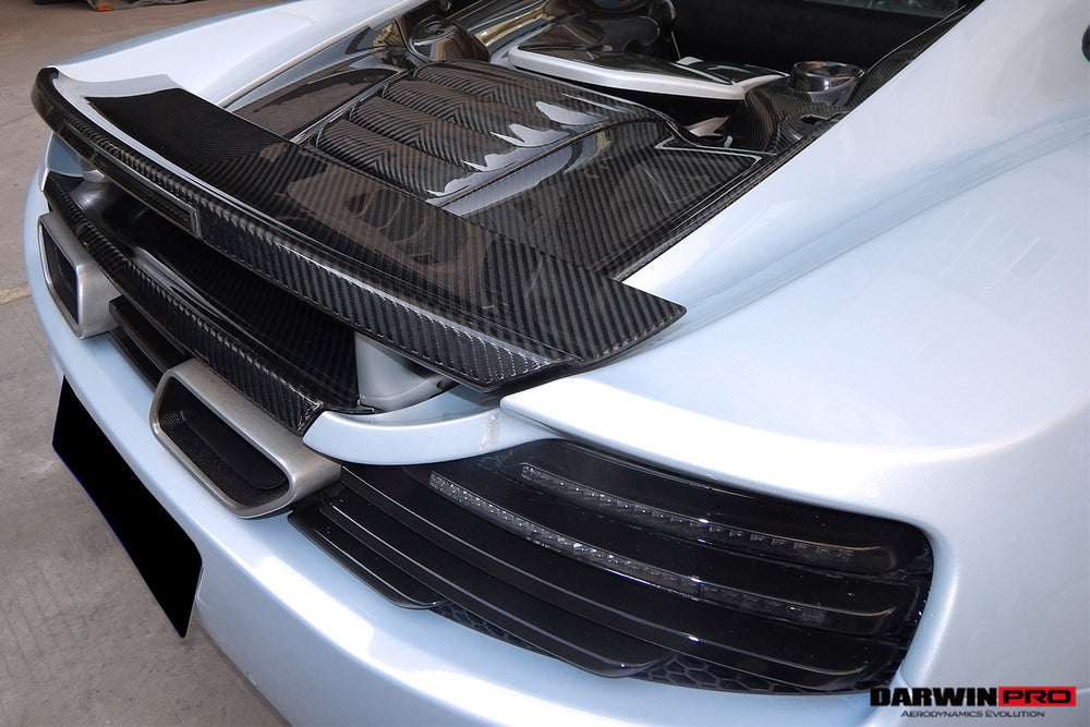 2011-2017 McLaren 650s/MP4 12C Autoclave Carbon Fiber Armadillo Engine Cover Repalcement - DarwinPRO Aerodynamics