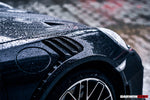  2013-2019 Porsche 911 991 Turbo/S GT2RS Style Partial Carbon Fiber Front Bumper and Fender - DarwinPRO Aerodynamics 