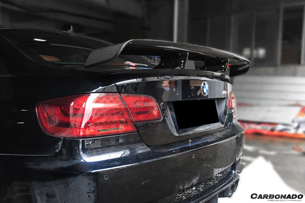 2008-2013 BMW M3 E92 VA2 Style Carbon Fiber Trunk Spoiler - Carbonado