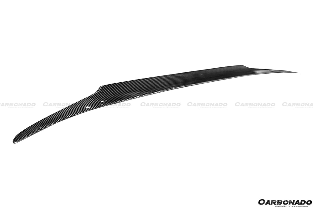 2012-2017 Ferrari F12 Berlinetta RS Style Carbon Fiber Trunk Spoiler - Carbonado