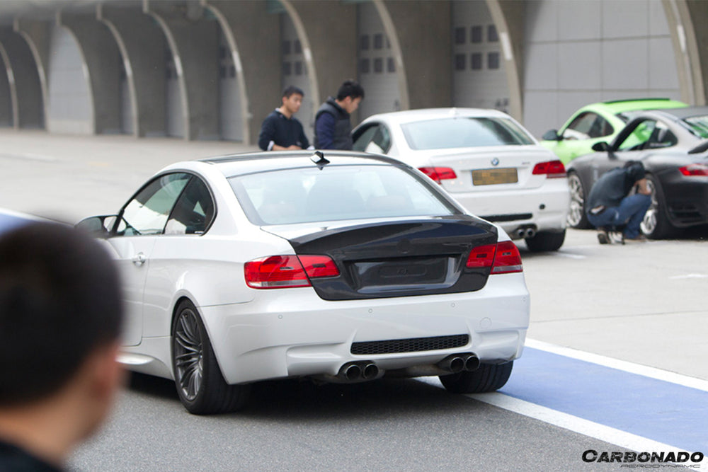 2008-2013 BMW 3 Series E92 M3 Coupe CLS Style Carbon Fiber Trunk - DarwinPRO Aerodynamics