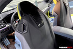  2021-UP BMW M3 G80 M4 G82/G83 Carbon Fiber Up Seat-Back Cover - DarwinPRO Aerodynamics 