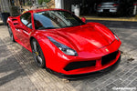  2015-2020 Ferrari 488 GTB RS Style Carbon Fiber Front Lip - Carbonado 
