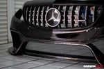  2015-2021 Mercedes Benz W205 C63/S AMG Sedan IMP Performance Partial Carbon Fiber front bumper - DarwinPRO Aerodynamics 