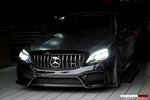  2015-2021 Mercedes Benz W205 C63/S AMG Sedan IMP Performance Partial Carbon Fiber front bumper - DarwinPRO Aerodynamics 