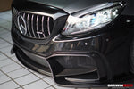  2015-2021 Mercedes Benz W205 C63/S AMG Sedan IMP Performance Partial Carbon Fiber front bumper - DarwinPRO Aerodynamics 