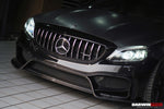  2015-2021 Mercedes Benz W205 C63/S AMG Sedan IMP Performance Partial Carbon Fiber front bumper - DarwinPRO Aerodynamics 