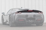  2020-UP Ferrari SF90 Stradale Assetto Fiorano Style Autoclave Carbon Fiber Trunk Spoiler - Carbonado 